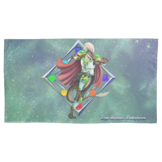 TSDS: Justin Arisdale Cover Art Solo Earth 枕カバー (正面)