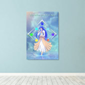 TSDS: Miral Akemi Cover Art Solo Water キャンバスプリント (インサイチュ (ウッドフロア))