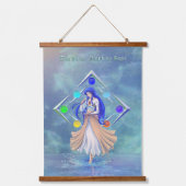 TSDS: Miral Akemi Cover Art Solo Water 吊り下げ型タペストリー (正面)