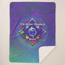 TSDS: Of life and Love Logo Blue and Green シェルパブランケット