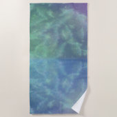 TSDS: Of life and Love Logo Blue and Green ビーチタオル (正面)