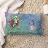 TSDS: Of life and Love Logo Blue and Green ランバークッション (ブランケット)