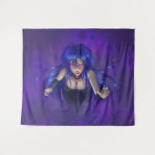 TSDS: Queen Irana Delphi Book Cover Art タペストリー (正面(横))