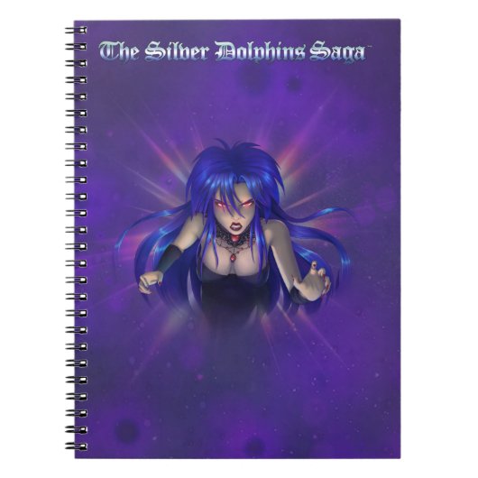 TSDS: Queen Irana Delphi Book Cover Art ノートブック (正面)