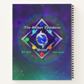 TSDS: Queen Irana Delphi Book Cover Art ノートブック (裏面)