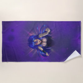 TSDS: Queen Irana Delphi Book Cover Art ビーチタオル