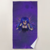 TSDS: Queen Irana Delphi Book Cover Art ビーチタオル (正面)