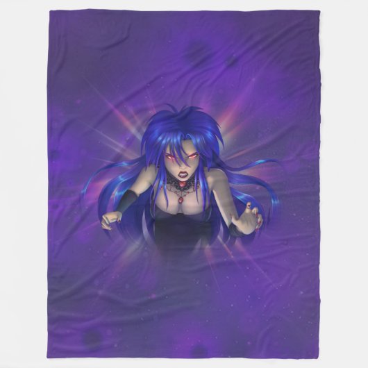 TSDS: Queen Irana Delphi Book Cover Art フリースブランケット (正面)