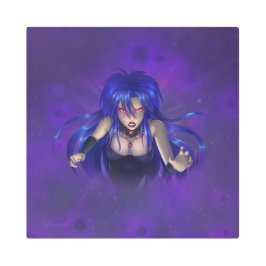 TSDS: Queen Irana Delphi Book Cover Art メタルプリント