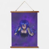 TSDS: Queen Irana Delphi Book Cover Art 吊り下げ型タペストリー (正面)