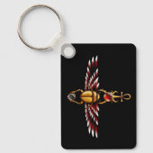 TSDS: Seth's Scarab Coat Graphic Keychain キーホルダー (正面)