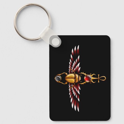 TSDS: Seth's Scarab Coat Graphic Keychain キーホルダー (正面)