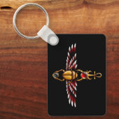 TSDS: Seth's Scarab Coat Graphic Keychain キーホルダー (正面)