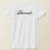 Tshart diament noir tシャツ (レイダウン裏面)