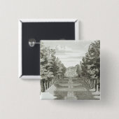 Tshehar-Bagh、イスファハンのfromの庭はDUを航海します 缶バッジ (正面&裏面)