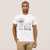 TShirtビールPong王 Tシャツ (正面フル)