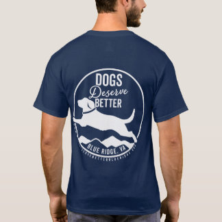 Tshirtユニセックス -白のロゴ（前面/背面） tシャツ