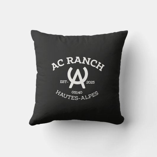 TSHIRT AC RANCH クッション (裏面)