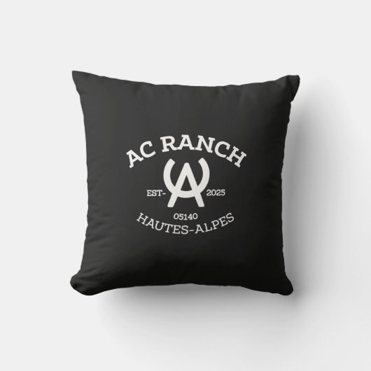 TSHIRT AC RANCH クッション (正面)