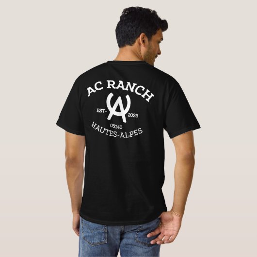 TSHIRT AC RANCH Tシャツ (裏面フル)