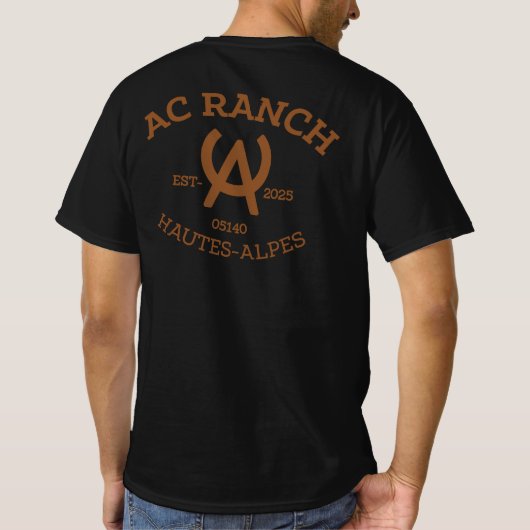 TSHIRT AC RANCH Tシャツ (裏面)