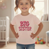 tshirt big sister cute girly sister