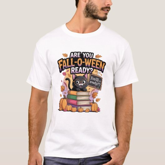 Tshirt Cat hallowen  Tシャツ (正面)