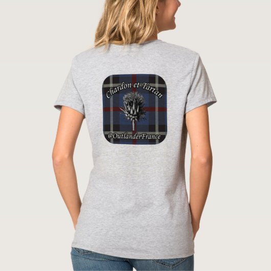 Tshirt femme OL France Tシャツ (裏面)