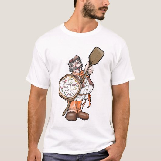 Tshirt Flammkuchenstube Hopp Auf Tシャツ (正面)