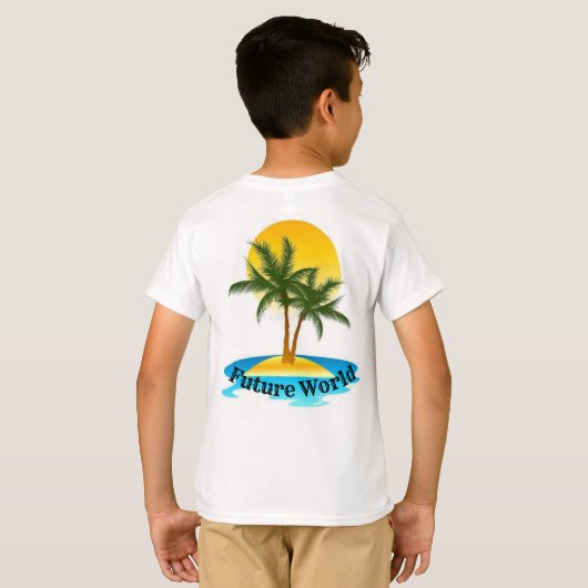 Tshirt For Kid Tシャツ (裏面フル)