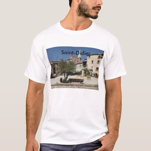 Tshirt homme "Saint Didier" Tシャツ (正面)
