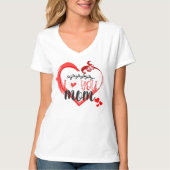 TShirt Madre mi corazon se multiplica Tシャツ (正面)