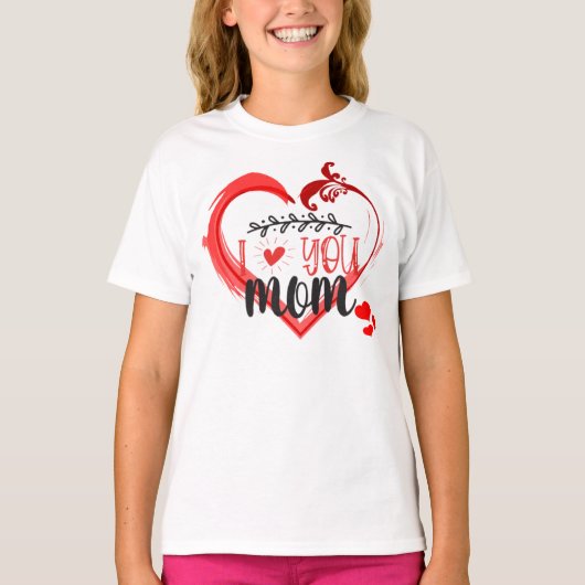 TShirt Madre mi corazon se multiplica Tシャツ (正面)