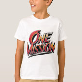Tshirt - "One mission" Tシャツ (正面)