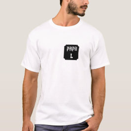Tshirt Papa – Rétro Personnalisé Tシャツ
