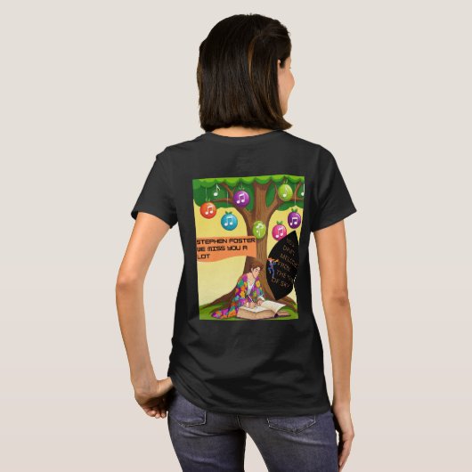 Tshirt Stephen foster Tシャツ (裏面フル)