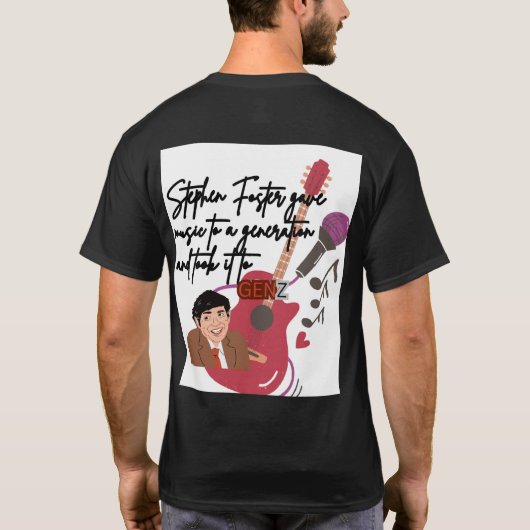 Tshirt Stephen fosters  Tシャツ (裏面)