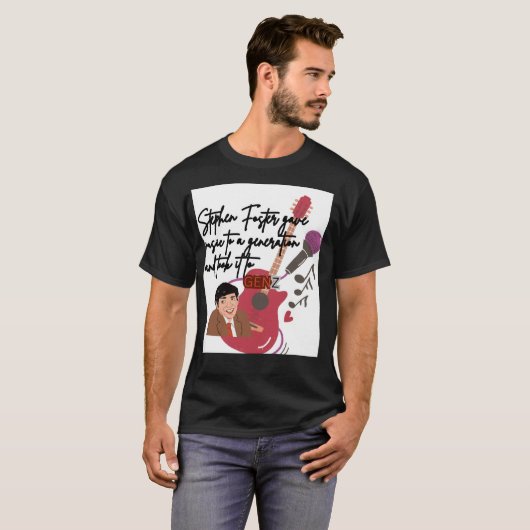 Tshirt Stephen fosters  Tシャツ (正面フル)