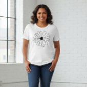 Tshirts Oversized T-shirt, Summer Tee Garden プラスサイズTシャツ