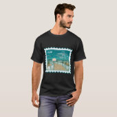 tsitp ポストカード切手 tシャツ (正面フル)
