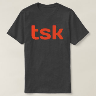 TSKのシンプルT Tシャツ