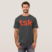TSKのシンプルT Tシャツ (正面フル)