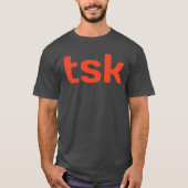 TSKのシンプルT Tシャツ (正面)