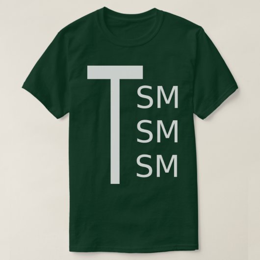 TSMチャント Tシャツ (デザイン正面)