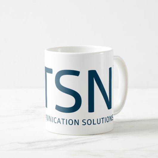 TSN Visual Communication Solutions Mug コーヒーマグカップ (正面右)