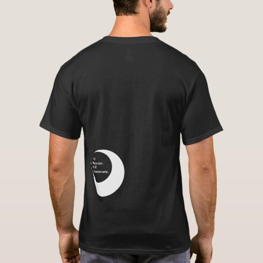 TSOL2018 dark edition Tシャツ (裏面)