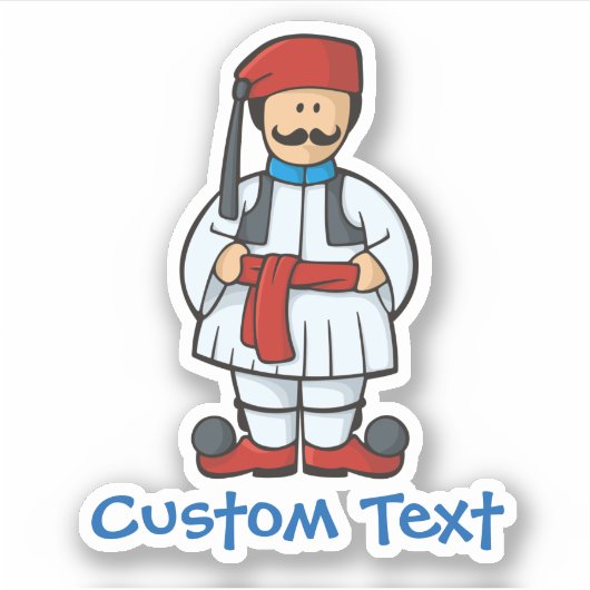 Tsolias漫画 シール (正面)