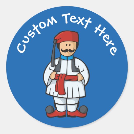 Tsolias漫画 ラウンドシール (正面)