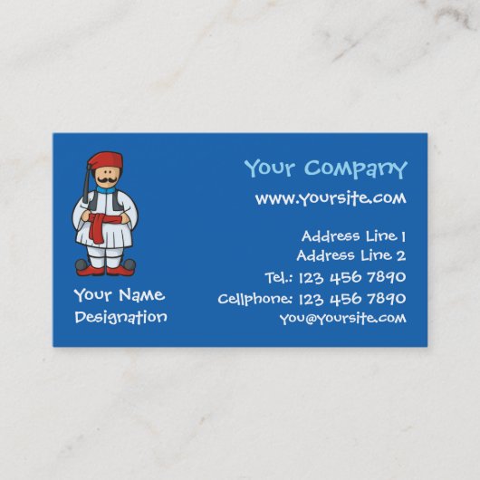 Tsolias漫画 名刺 (正面)