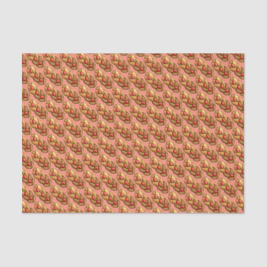 Tsourekiギリシャ語アルメニアドホリディイースターブレッドフード 薄葉紙 (正面)